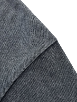 Snow Wash Raw-Hem Boxy T-shirt