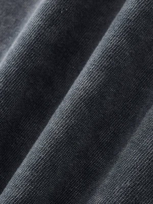 Snow Wash Raw-Hem Boxy T-shirt