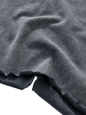 Snow Wash Raw-Hem Boxy T-shirt