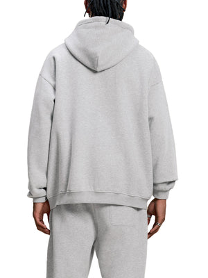 Sun Fade Contrast Tape Fleece Hoodie
