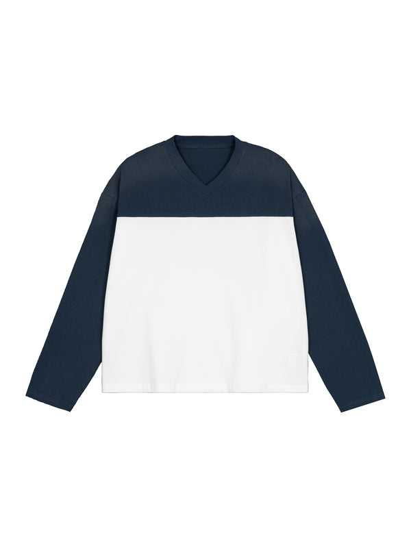 Sun Fade Color-Block T-Shirt