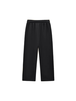 Contrast-Stitched Fleece Sweatpants