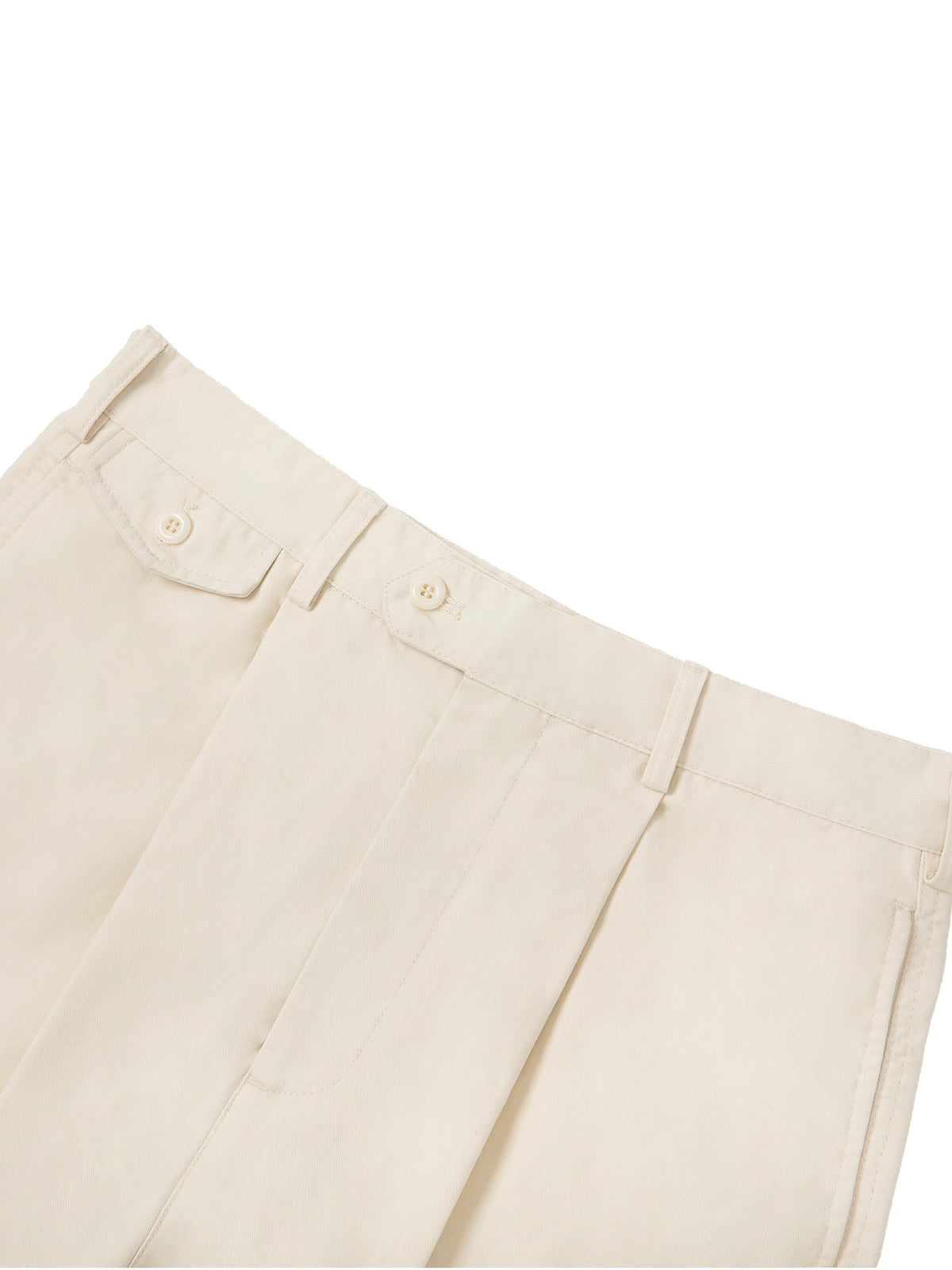 Adjustable Waist Straight-Leg Pants