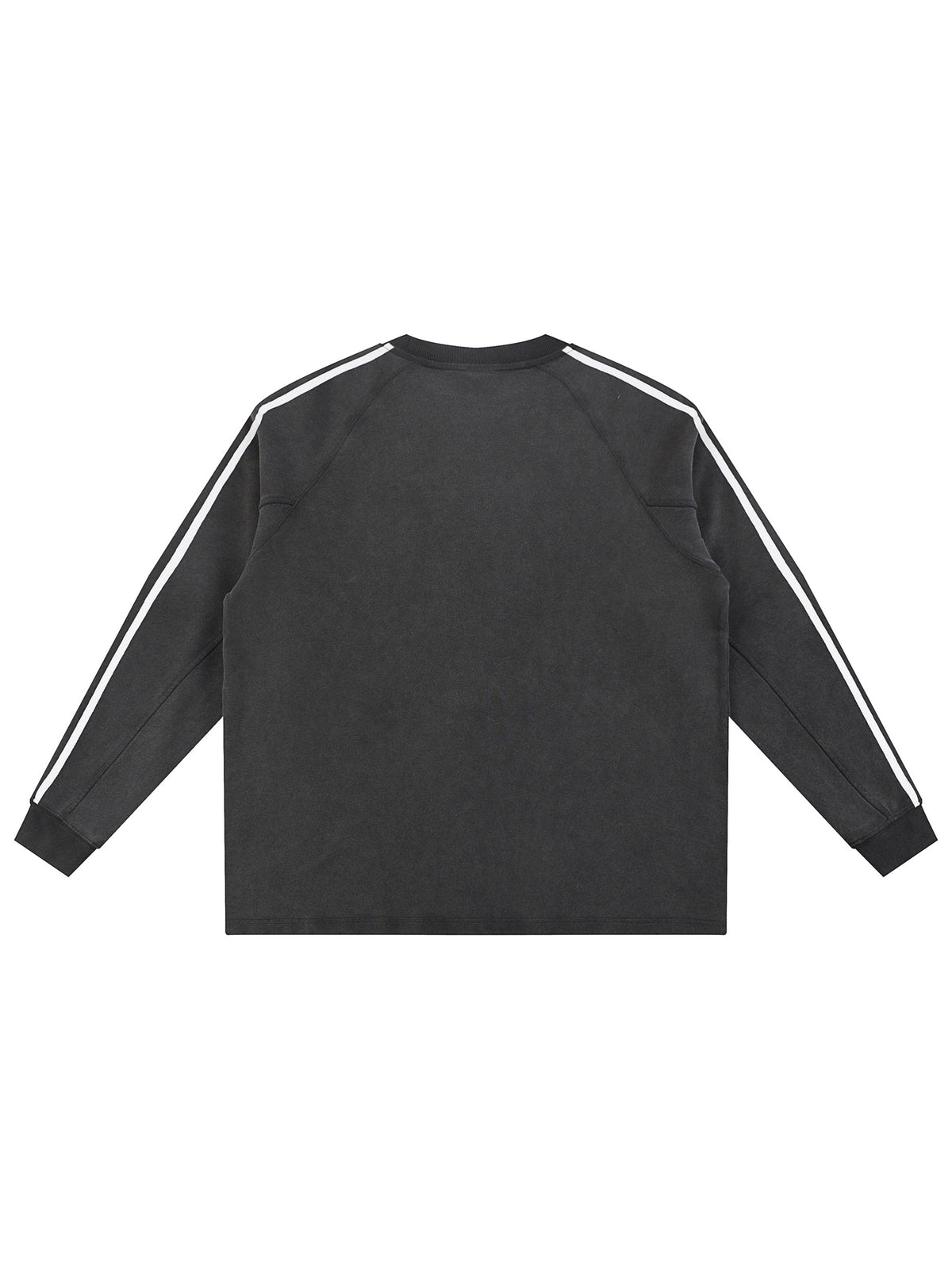 Snow Washed Contrast Tape Sweatshirt