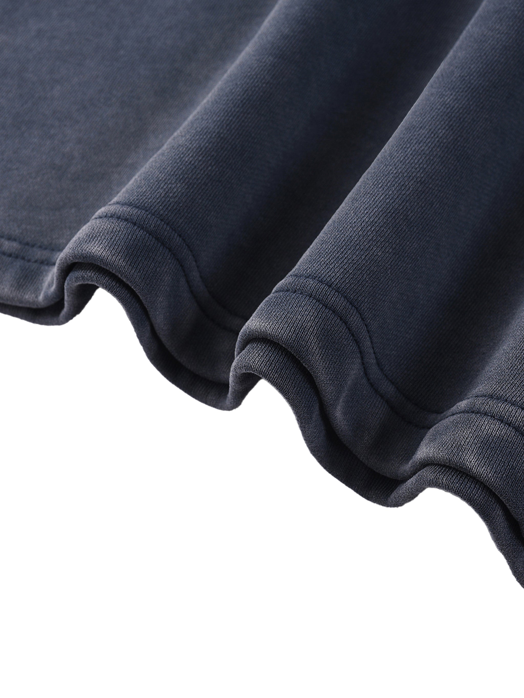 Snow Washed Contrast Tape Sweatshirt