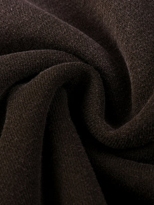 Sun Fade Raw Edge Quarter-Zip Sweatshirt