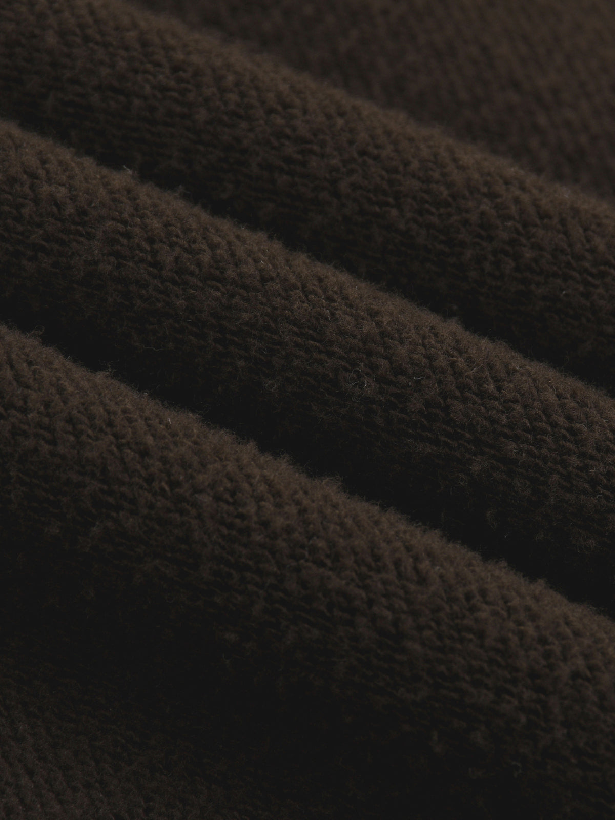 Sun Fade Raw Edge Quarter-Zip Sweatshirt