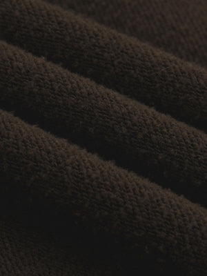 Sun Fade Raw Edge Quarter-Zip Sweatshirt