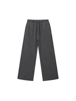 Snow Washed Raw Edge Sweatpants
