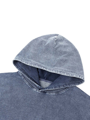 Snow Wash Oversized Hoodie