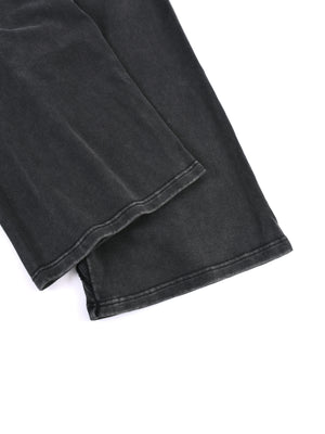 Snow Washed Tape Raw Edge Sweatpants