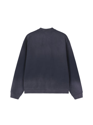 Sun Fade Heavyweight Baseball Jacket