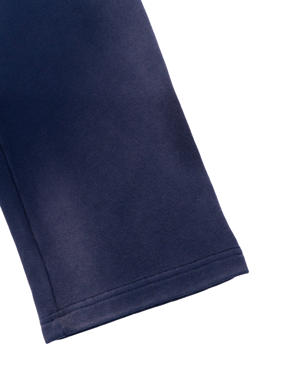 Sun Fade Raw Edge Straight-Leg Sweatpants