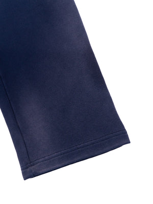 Sun Fade Raw Edge Straight-Leg Sweatpants