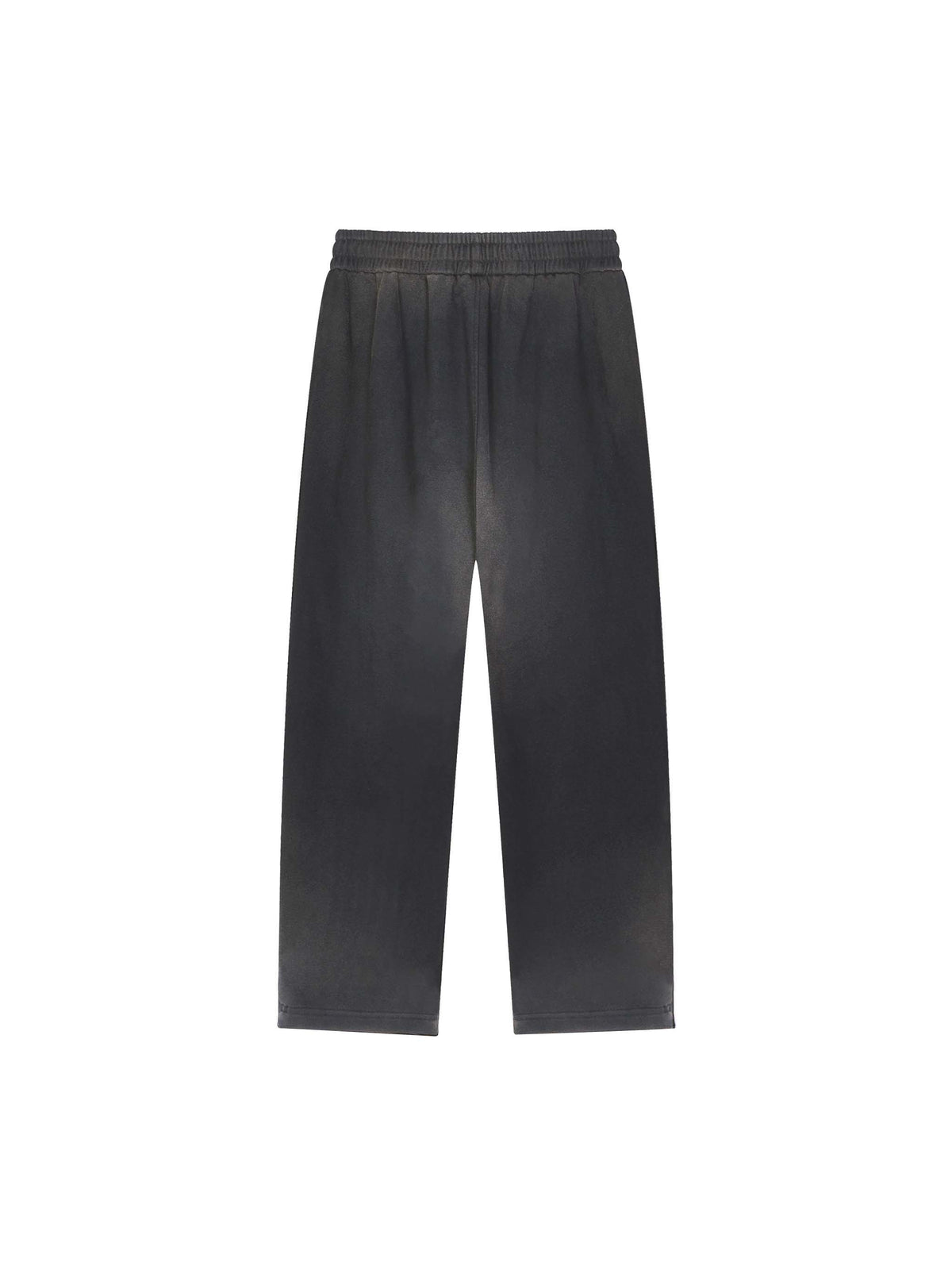 Sun Fade Raw Edge Straight-Leg Sweatpants