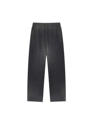 Sun Fade Raw Edge Straight-Leg Sweatpants