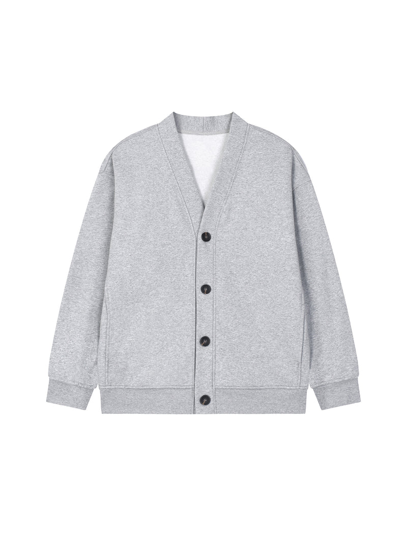 Essential Heavyweight Sweat Cardigan