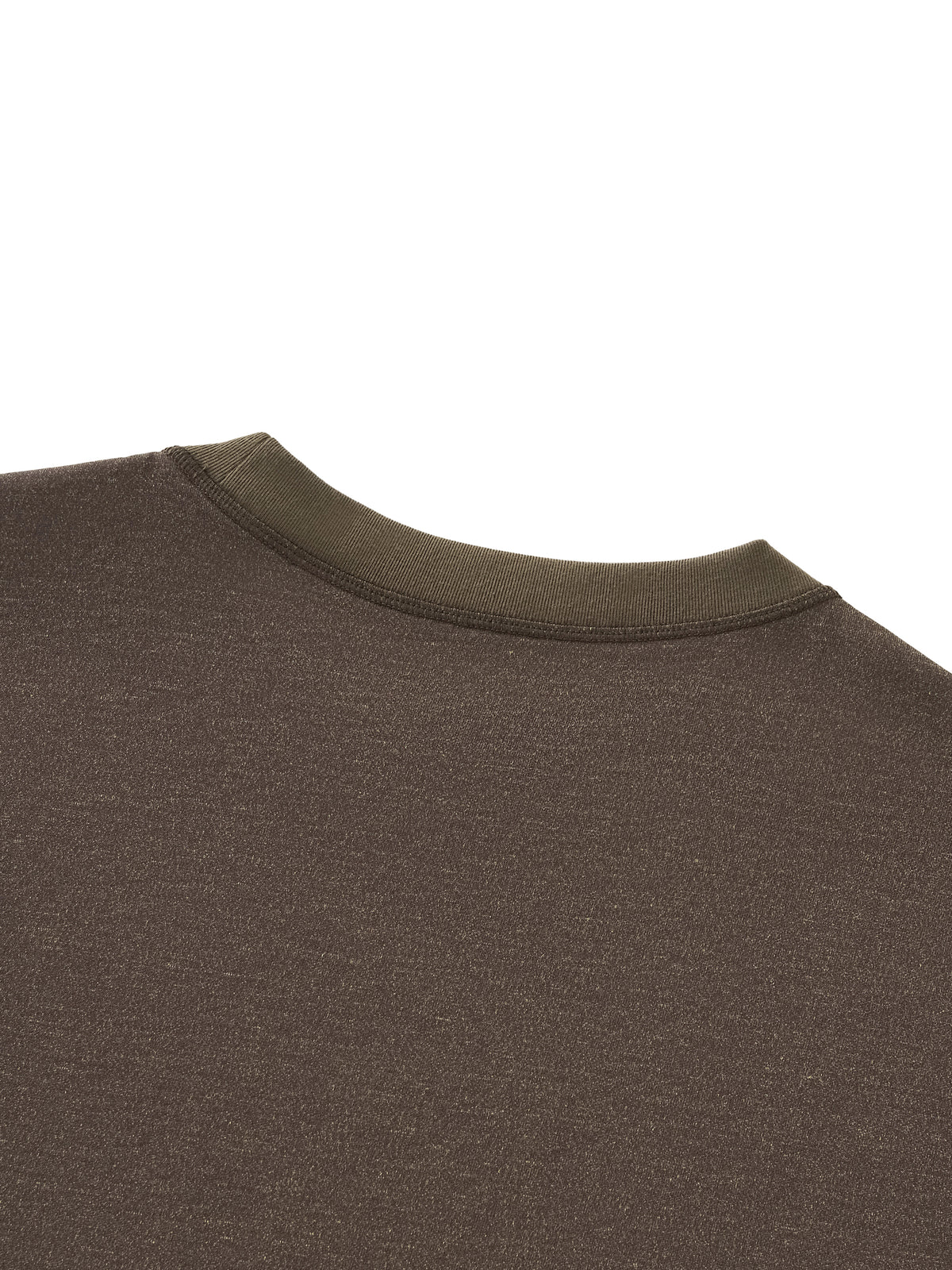 Contrast Cuff Cuffed T-Shirt