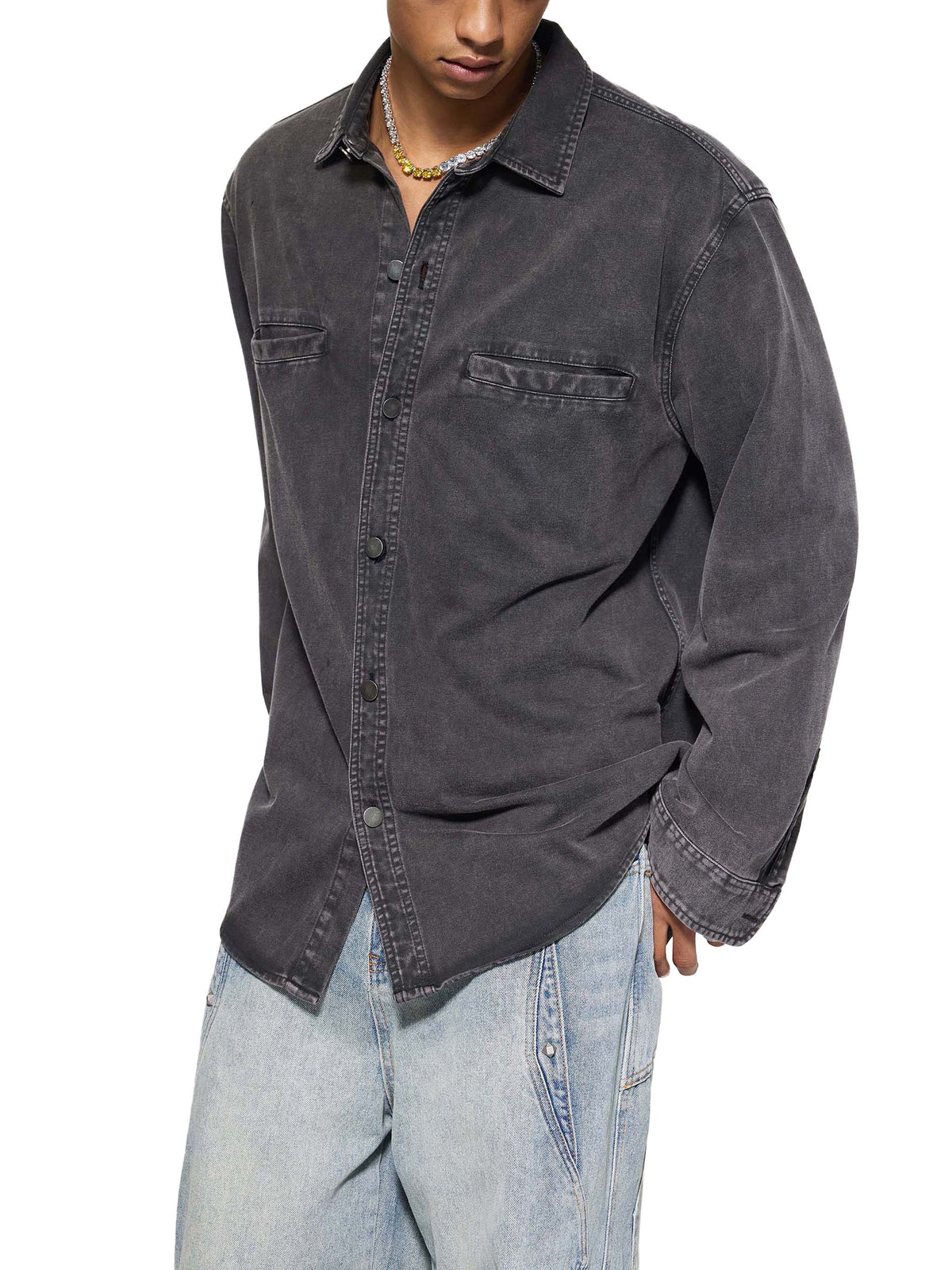 Denim Vintage Washed Heavyweight Jacket