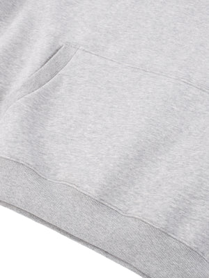 Essential Oversized Boxy Fit Fleece Hoodie