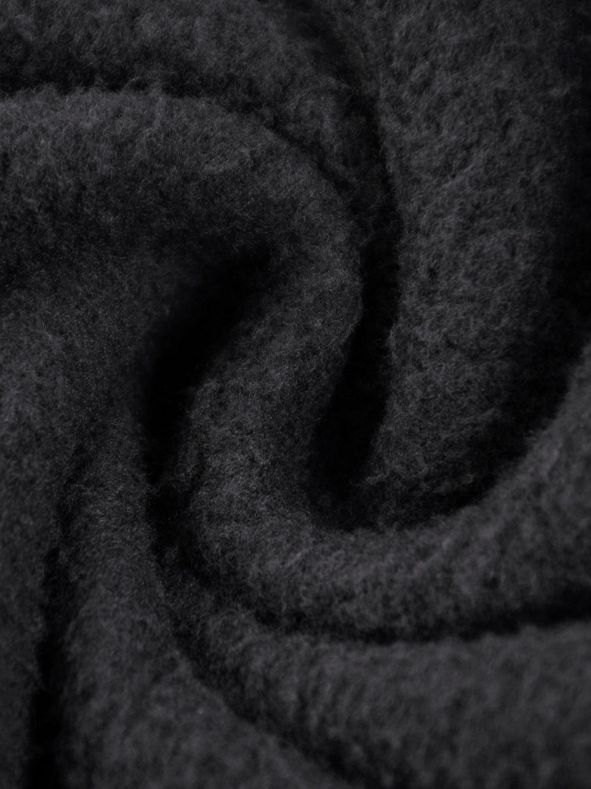 Vintage Washed Frayed Fleece Hoodie