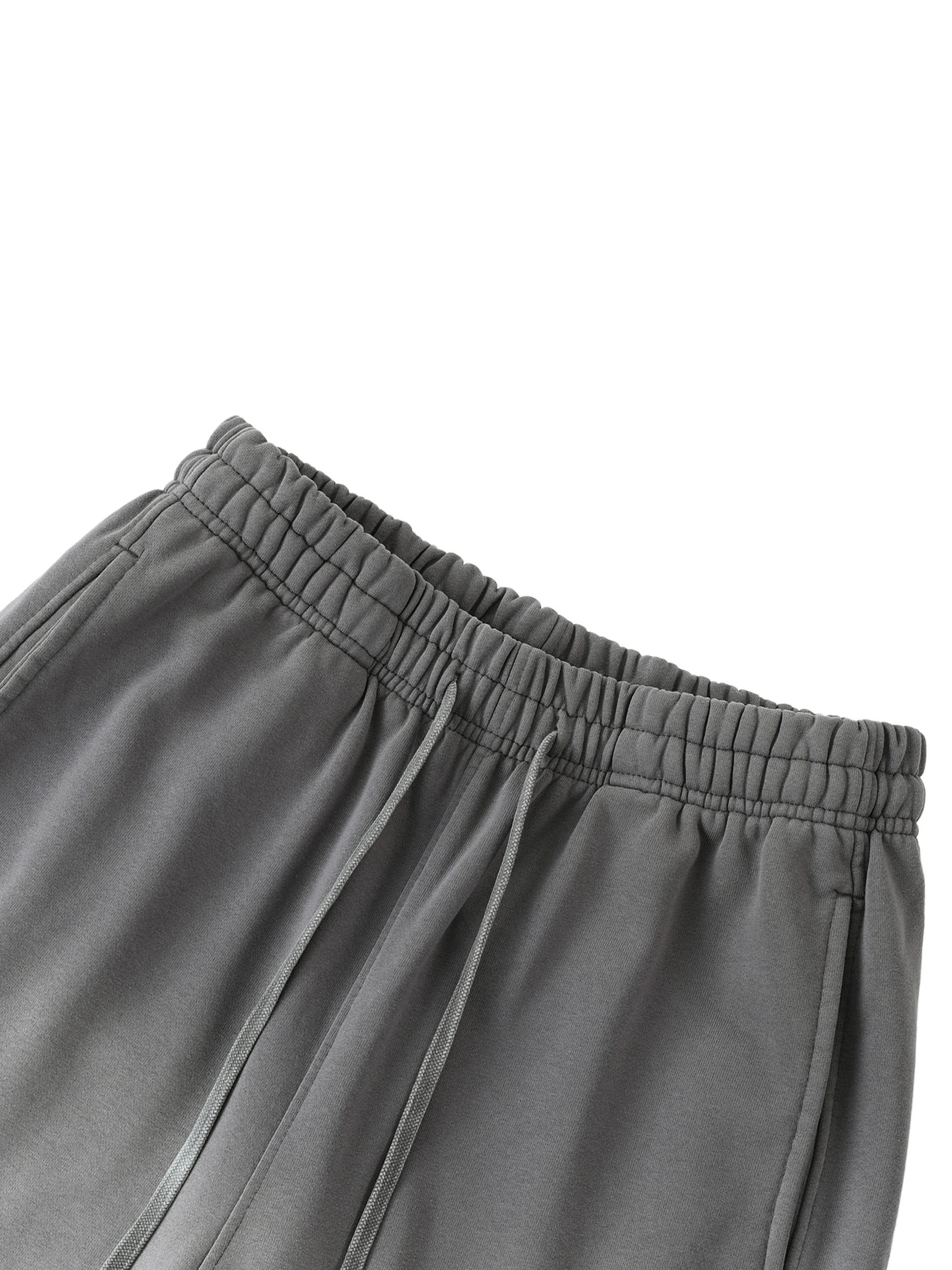 Vintage Washed Gradient Straight-Leg Sweatpants