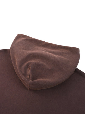 Vintage Washed Gradient Fleece Hoodie