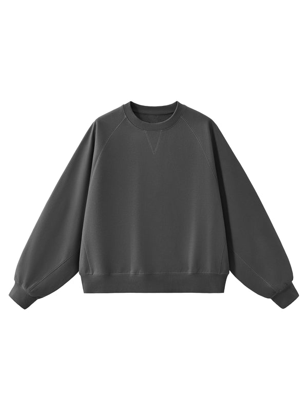 Essential Heavyweight Dolman Sleeve Boxy Sweatshirt
