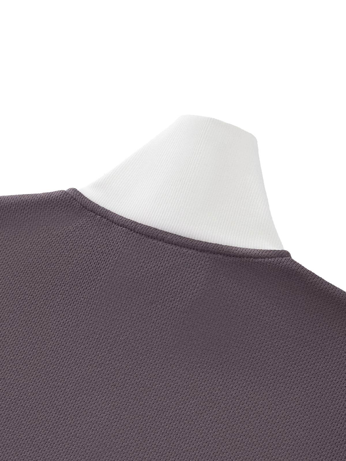 Cropped Fleece Track Jacket with Contrast Side Stripes