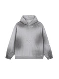 Sun Fade Frayed Fleece Hoodie