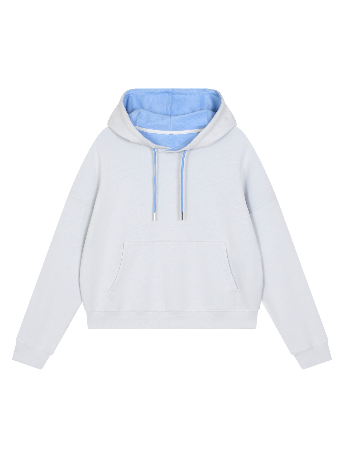 Contrast Drawstring Hoodie