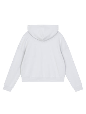 Contrast Drawstring Hoodie
