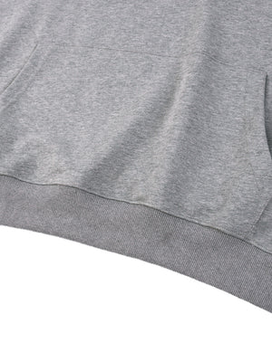Contrast Drawstring Hoodie