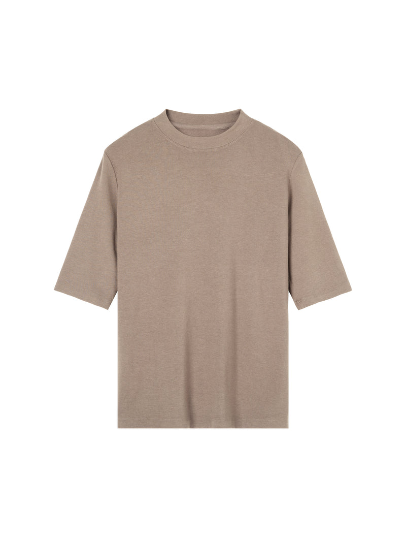 Essential Mock Neck Short Sleeve T-Shirt