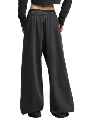 Vintage Washed Waist Pants