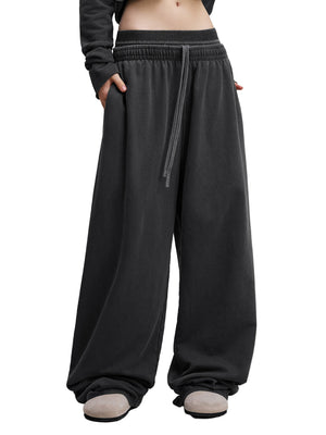 Vintage Washed Waist Pants