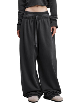 Vintage Washed Waist Pants