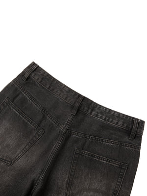 Vintage Wash Heavyweight Denim Jeans