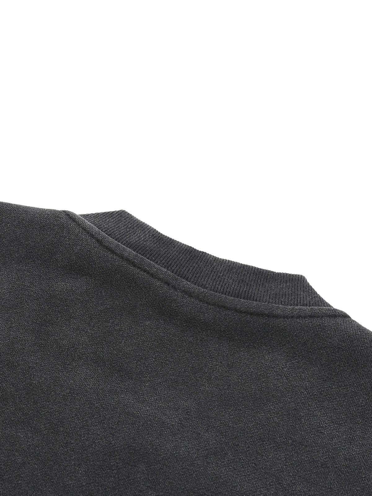 Vintage Washed Fleece Baseball Jacket