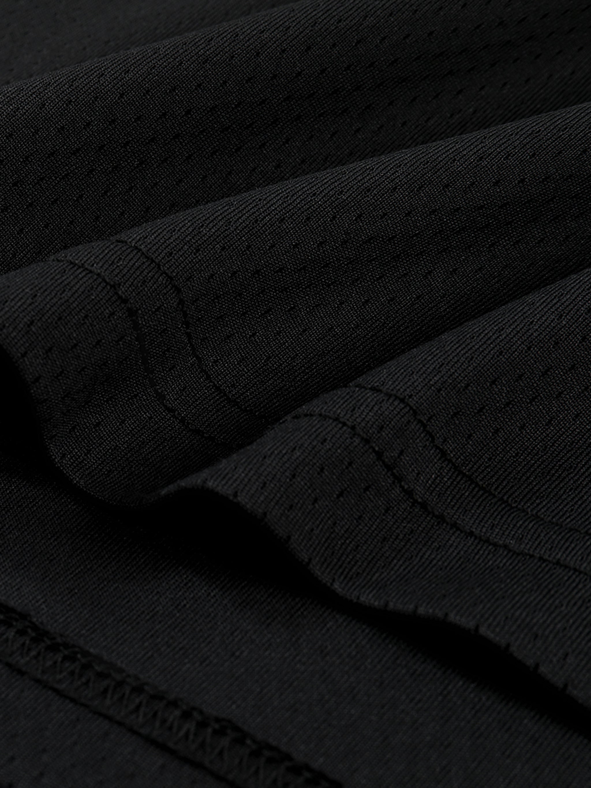 Contrast Raglan Sleeve Mesh T-Shirt