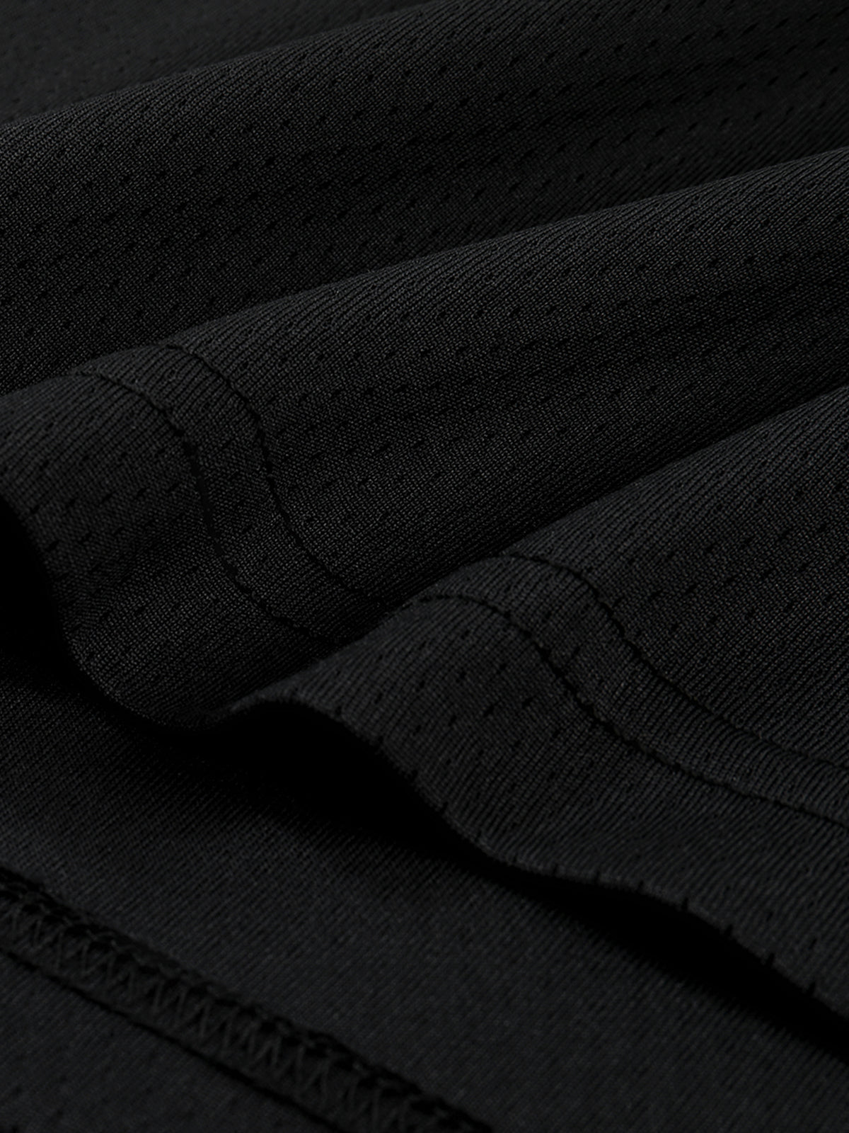 Contrast Raglan Sleeve Mesh T-Shirt