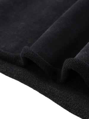 Mineral Wash Piping Raw Hem Sweatshirt