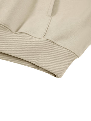 Essential Boxy Darted Sleeve Hoodie