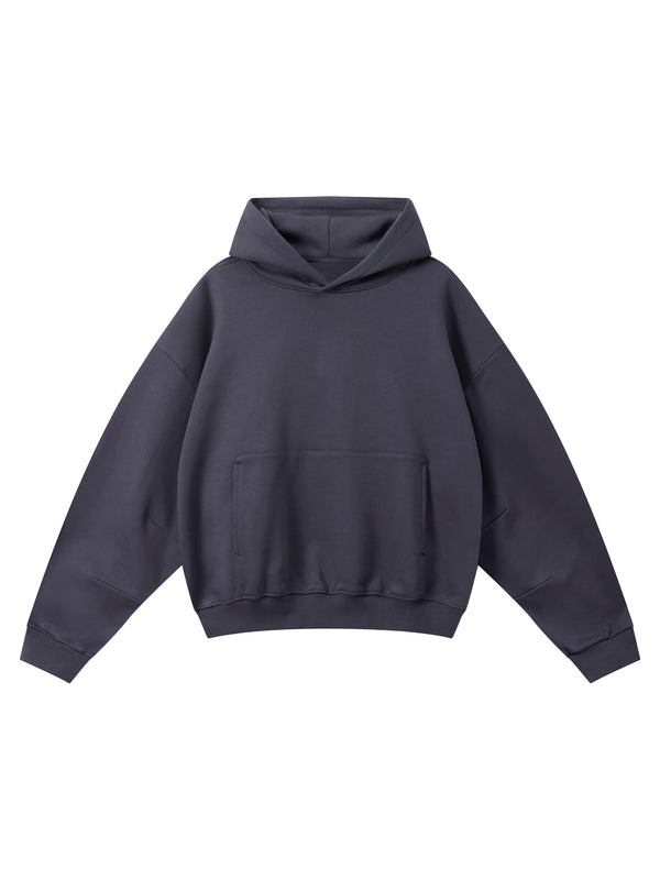 Essential Boxy Darted Sleeve Hoodie