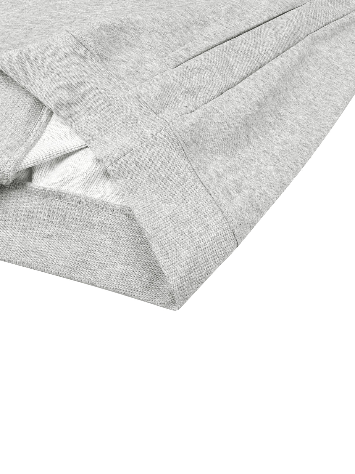 Quarter-Zip Drop Shoulder Sweatshirt