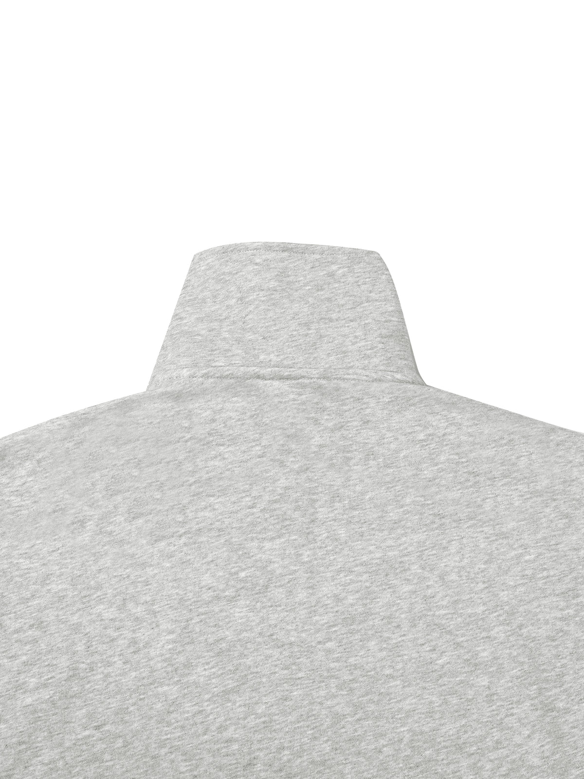Quarter-Zip Drop Shoulder Sweatshirt