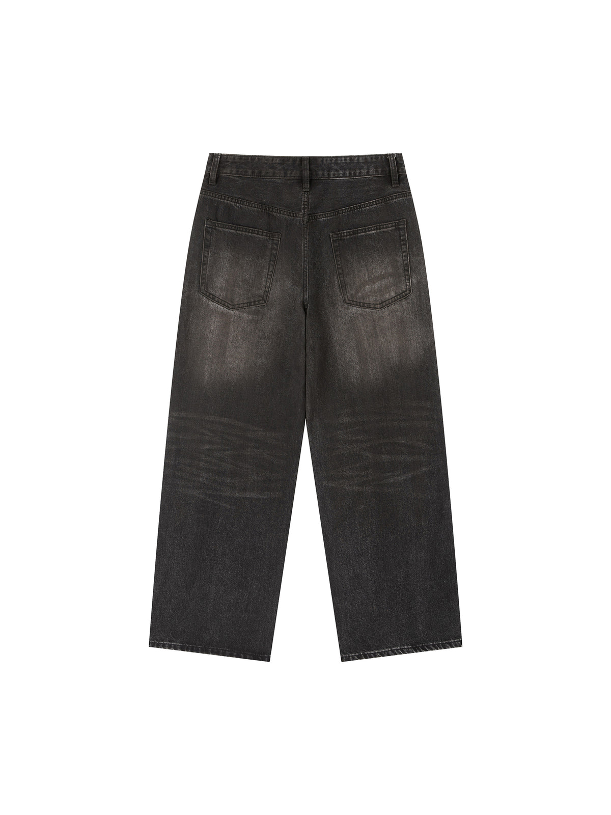 Vintage Wash Heavyweight Denim Jeans