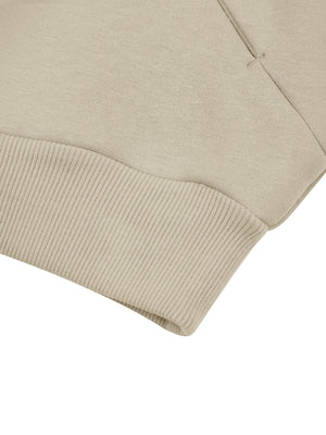Curved Panel Raglan Hoodie