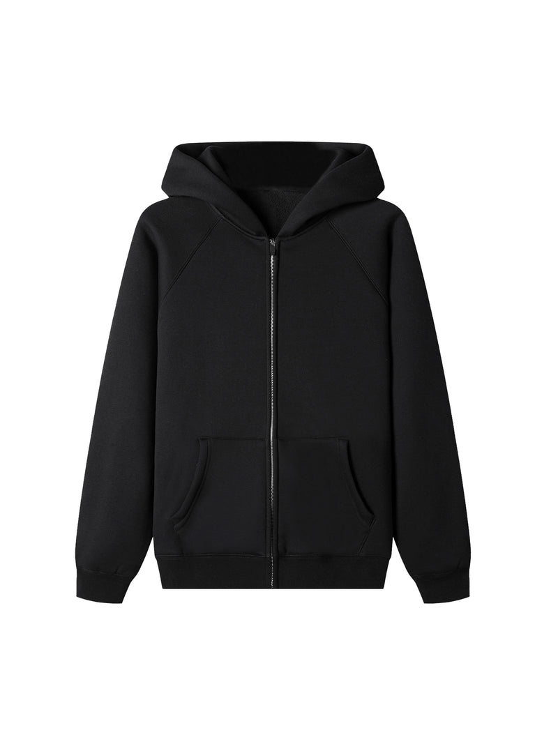Essential Zip-up Fleece Hoodie