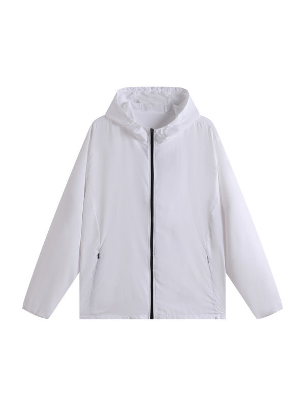 Soft Hooded Sports Jacket